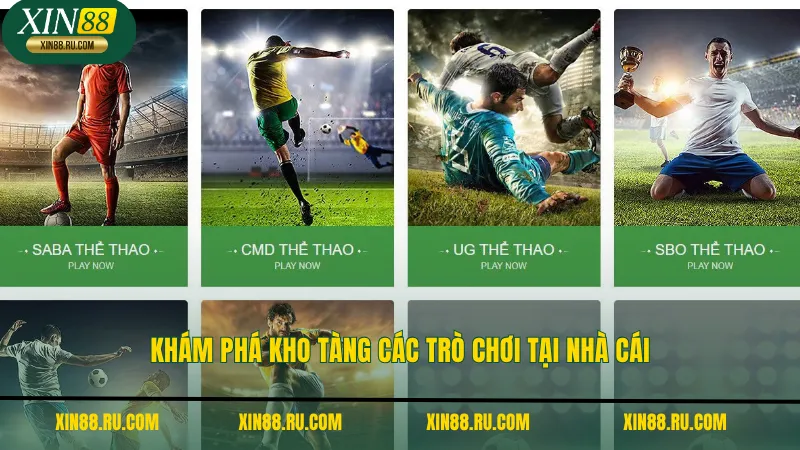 Khám phá kho tàng các trò chơi tại nhà cái